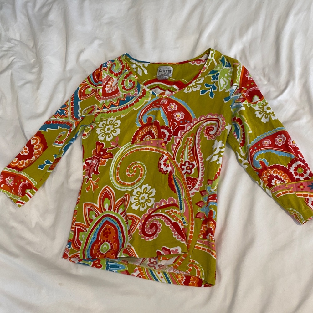 Chico’s half sleeve top